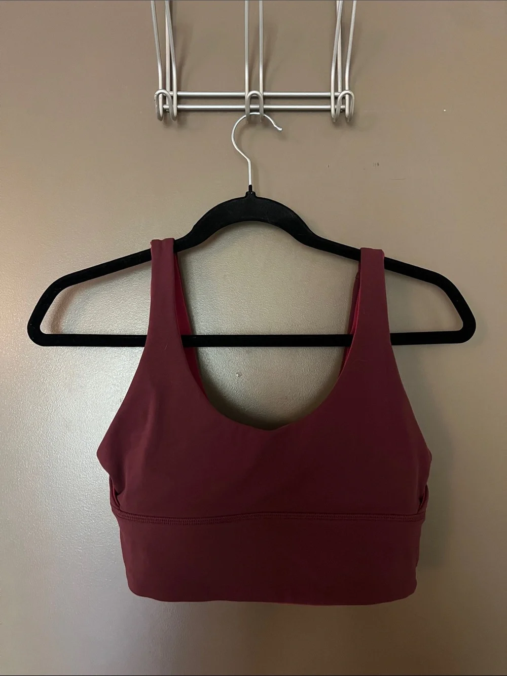 lululemon Align Bra A/B in Pomegranate/Red Merlot - Size 6 - Picture 4 of 7